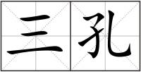 三孔