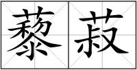 藜菽