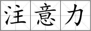 注意力