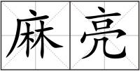麻亮