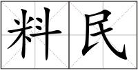 料民