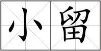 小留
