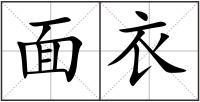 面衣