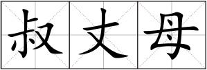 叔丈母