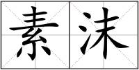 素沫