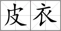 皮衣
