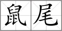 鼠尾