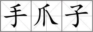 手爪子