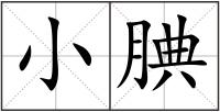 小腆