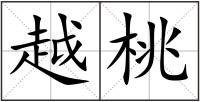 越桃