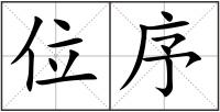 位序