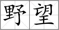 野望