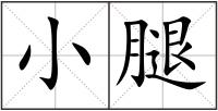 小腿