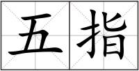 五指