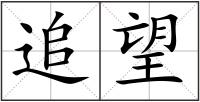 追望