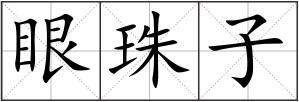 眼珠子