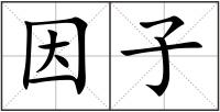 因子