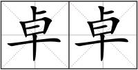 卓卓