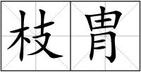 枝胄