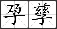 孕孳